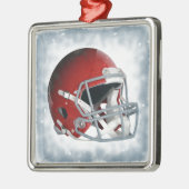 Football Metalen Ornament (Links)