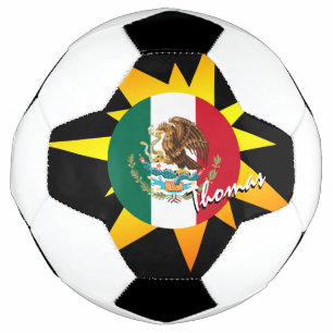 Football mexicain & Drapeau mexicain / BANG