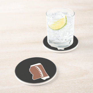 Football Mississippi Fun Football Lover Gift Zandsteen Onderzetter