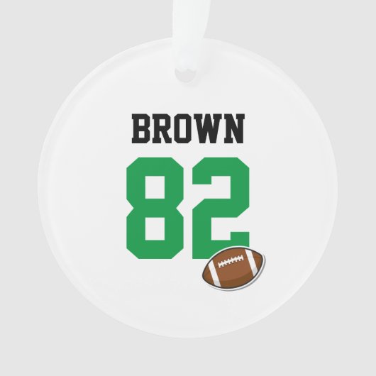 Football moderne NOM DE L'équipe Couleurs NUMÉRO (devant)