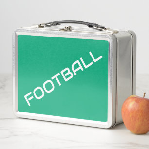 FOOTBALL Moderne witte tekst Groene achtergrond