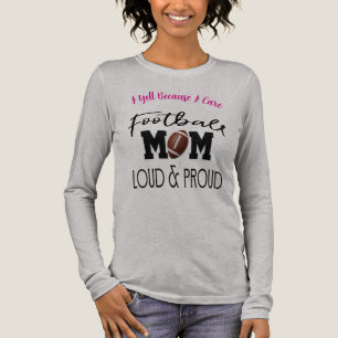 Football Moeder Game Day Tri-Blend Shirt