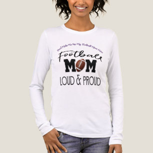 Football Moeder Game Day Tri-Blend Shirt