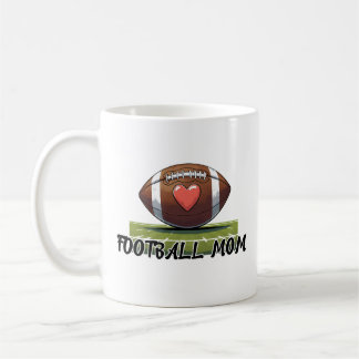 Football Mom Ceramic Mug | Perfect Gift for Sports Koffiemok
