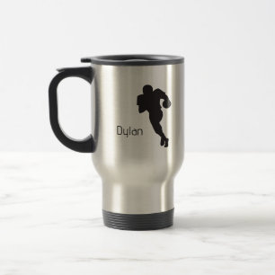 "Football" Mug de voyage personnalisé