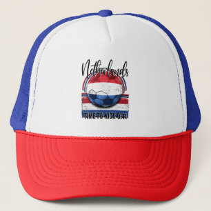Football Nederlandse Vlag, Voetbal Trucker Pet