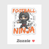 Football Ninja Sticker (Vel)