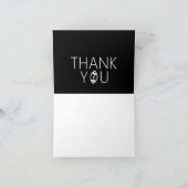 Football noir et blanc moderne Merci MVP (Intérieur)