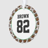 Football Nom Numéro Équipe Couleurs Sports moderne (devant)