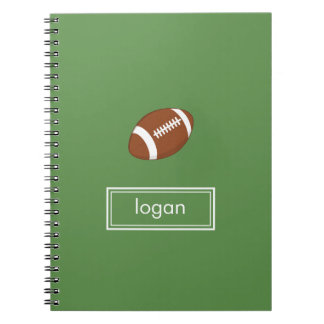 Football notebook notitieboek