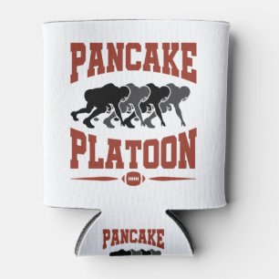 Football offensief Lineman Pancake Platon Blikjeskoeler