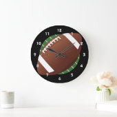 Football ontwerpwandklok grote klok (Huis)