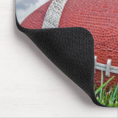 Football op gras muismat (Hoek)