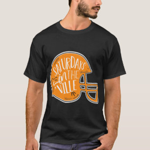 Football op zaterdag in Knoxville Tennessee T-shirt