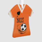 Football orange (devant)