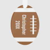 Football Ornament (achterkant)