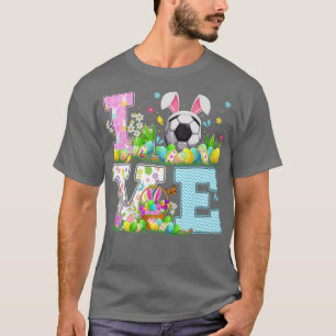 Football Paaseieren - Jacht Funny Love Football Ea T-shirt