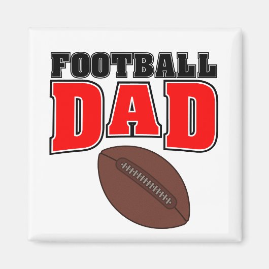 Football Papa Magnet (Devant)