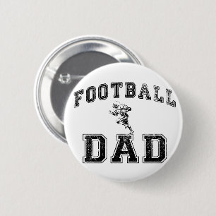Football papa ronde button 5,7 cm