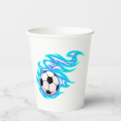 Football Papieren Bekers (Voorkant)