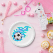 Football Papieren Bordje (Feest)