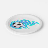 Football Papieren Bordje (Gekanteld)