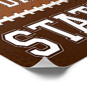 Football Partij HYDRAGE STATION Sign Print (Hoek)