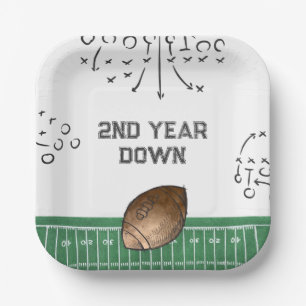 Football Party Borden Football Papieren Borden Bordje