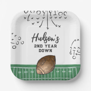 Football Party Borden   Football Papieren Borden Papieren Bordje