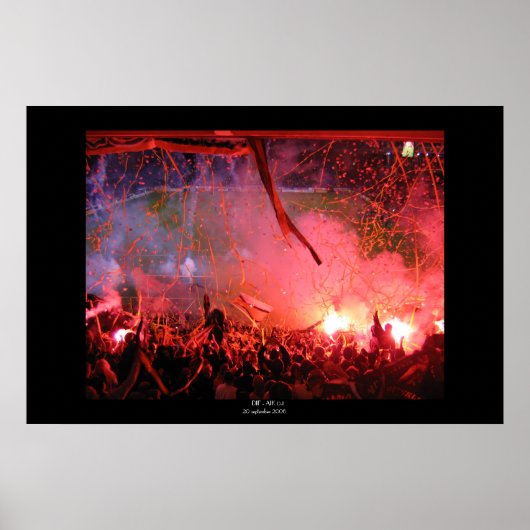 Football Passie Poster (Voorkant)