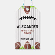 Football Patroon 1e jaar Down Birthday