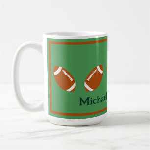 Football PERSONALISEER Naam Koffiemok