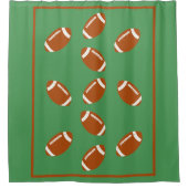 FOOTBALL PERSONALISEREN DOUCHEGORDIJN (Voorkant)