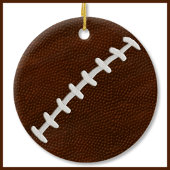 Football personnalisé Cool Ornements de Noël