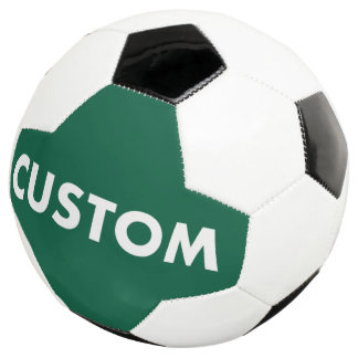 Football PERSONNALISÉ de couleur VERT CHASSEUR