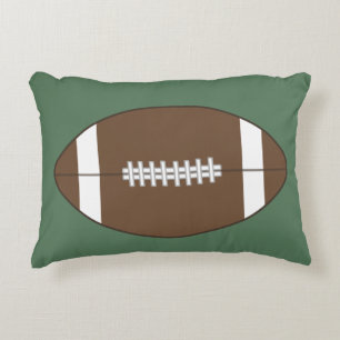 Football Pillow Accent Kussen
