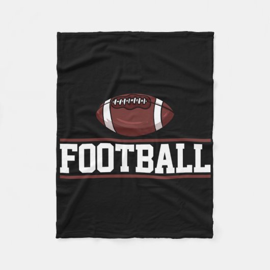 Football Player-cadeaus Fleece Deken (Voorkant)