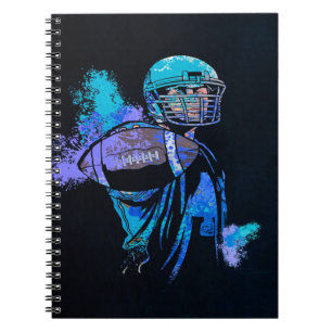 Football Player Canvas afdrukken Notitieboek