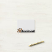 Football Player Coach of leraar - Moderne tekening Post-it® Notes (Op bureau)