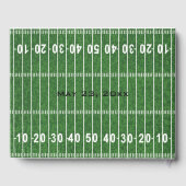 Football Player Design Livre d'or (Verso)