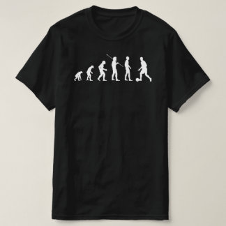 Football Player Evolution | Funny Soccer Meme Wv T-shirt