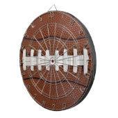 Football Player Fan Cadeauideeën Dartbord (Voorkant Rechts)