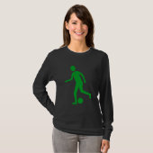 Football Player - Groen T-shirt (Voorkant volledig)