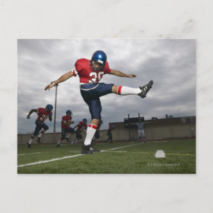 Football Player Kiep Football 2 Briefkaart