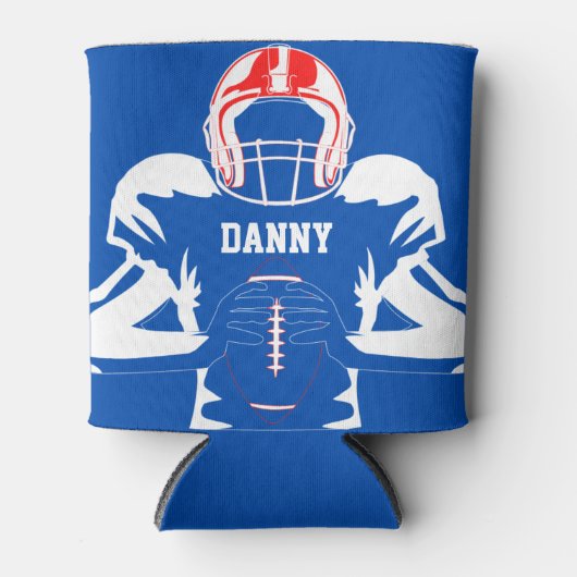 Football Player Persoonlijke Koelbox Blikjeskoeler (Voorkant)