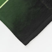 Football Player # Photo Name Team School Custom Fleece Deken (Hoek)