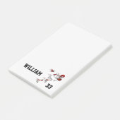 Football Player Post-it® Notes (Schuin)