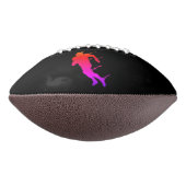 Football Player Touchdown Zwart en Fluorescent (Gedraaid 90)
