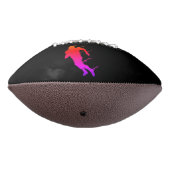 Football Player Touchdown Zwart en Fluorescent (Gedraaid 270)