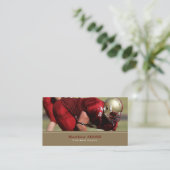 Football Player, voetballer, Football coach Visitekaartje (Staand voorkant)